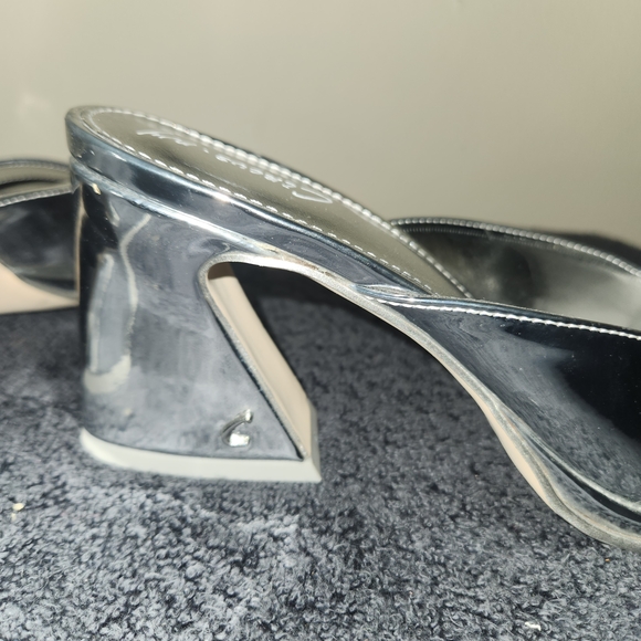 Circus by Sam Edelman Silver 3" Heels - Picture 8 of 11